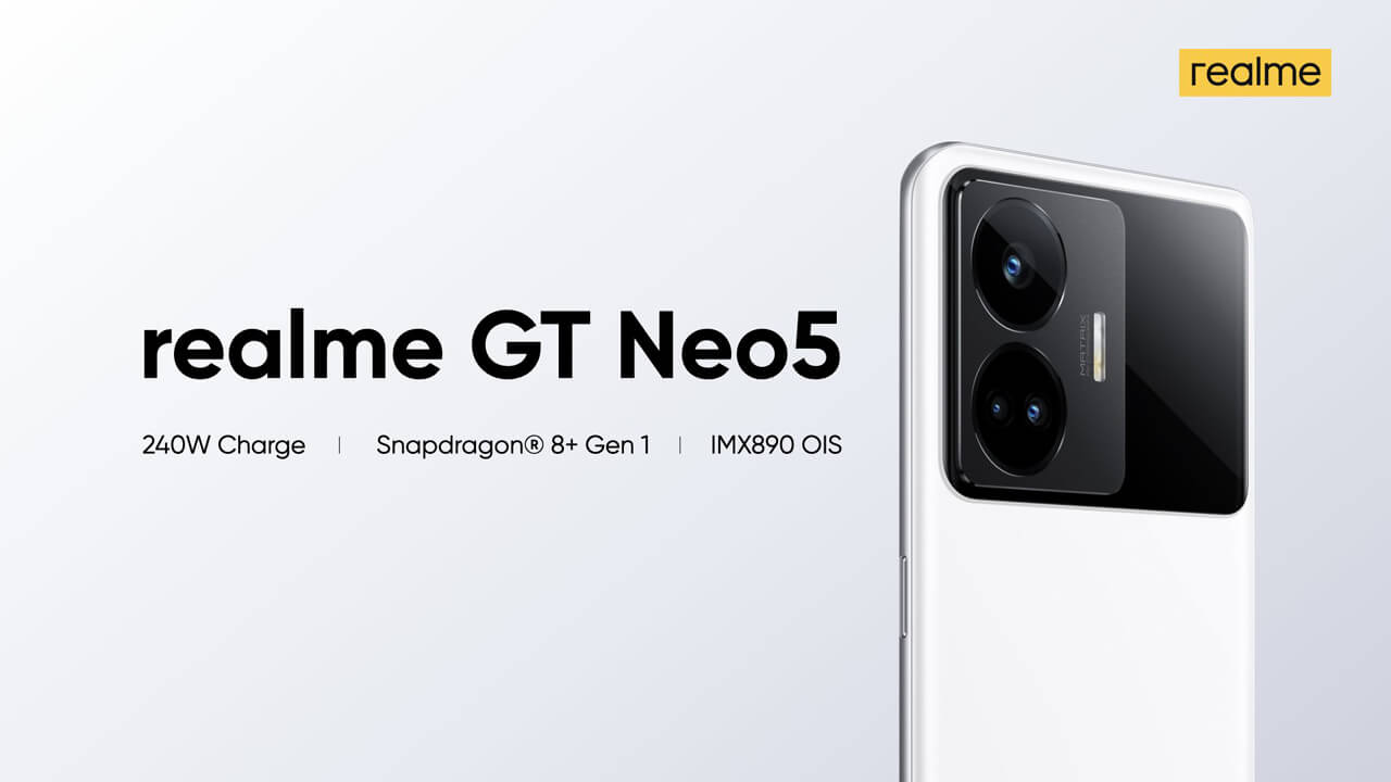 realme gt neo 5 240w